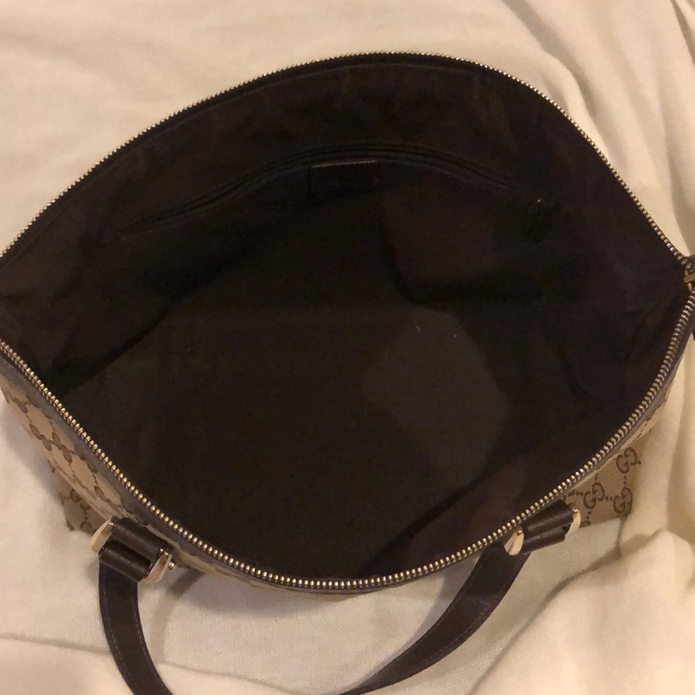 GUCCI Brown GG Canvas Bag - Picture 9 of 15